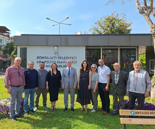 Sayın Kaymakamımız Rahmi KÖSE Arapsuyu Mahalle Muhtarı Fatma Gül ŞAHİN'i Ziyaret Etti